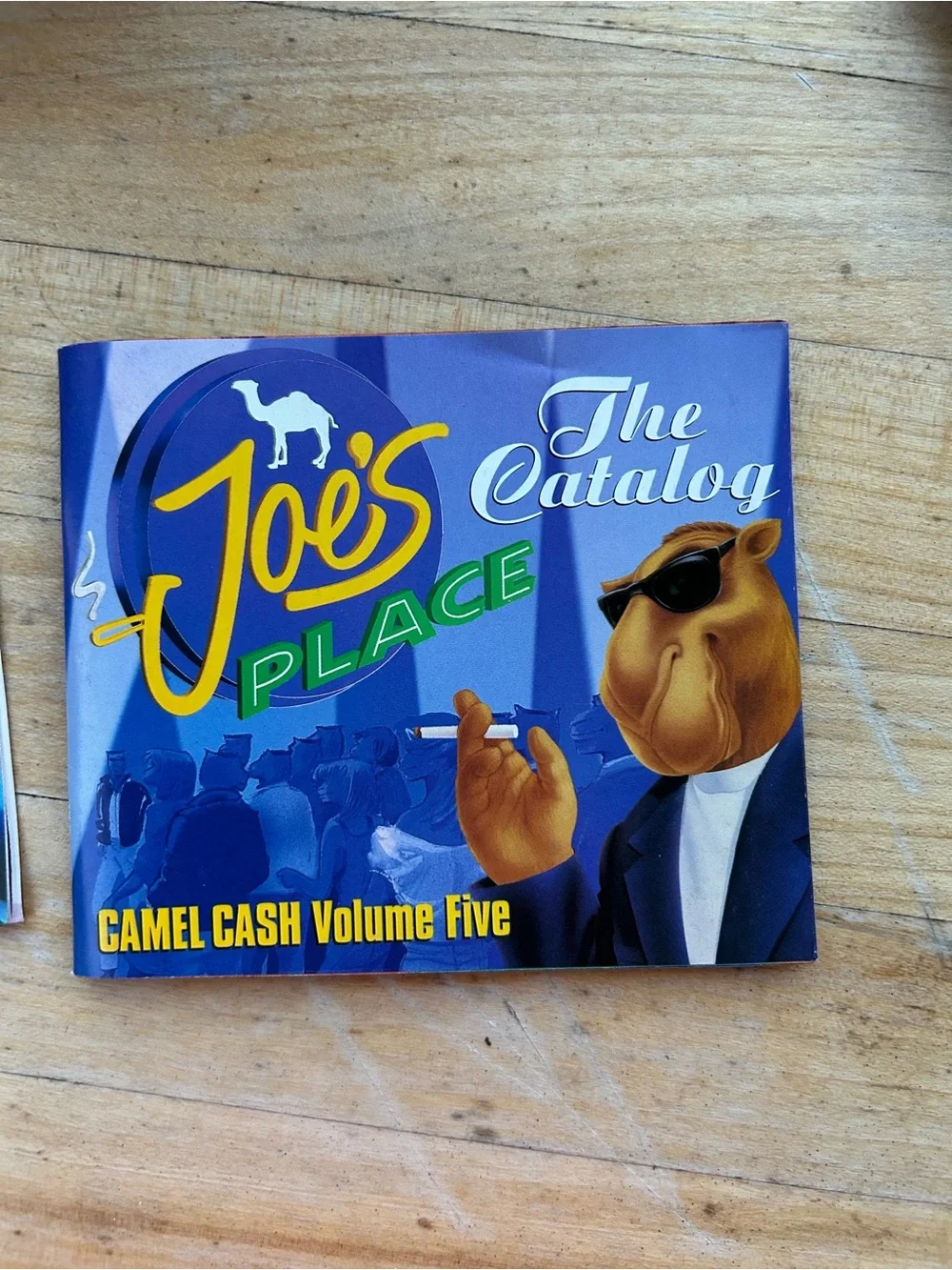 Vintage Tin‎ Smokin’ Joes Camel Cigarettes metal box 1994 racing race car